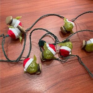 SOLD Star Wars Yoda Santa Christmas Holiday tree lights